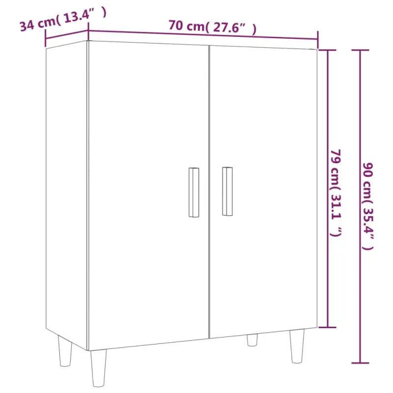 Klassiek dressoir met bewerkt hout en trendy ontwerp voor gemakkelijk schoonmaken - Dressoirs & buffetkasten
