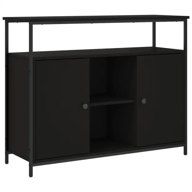 Klassiek dressoir met bewerkt hout en verstelbare poten - Dressoirs & buffetkasten
