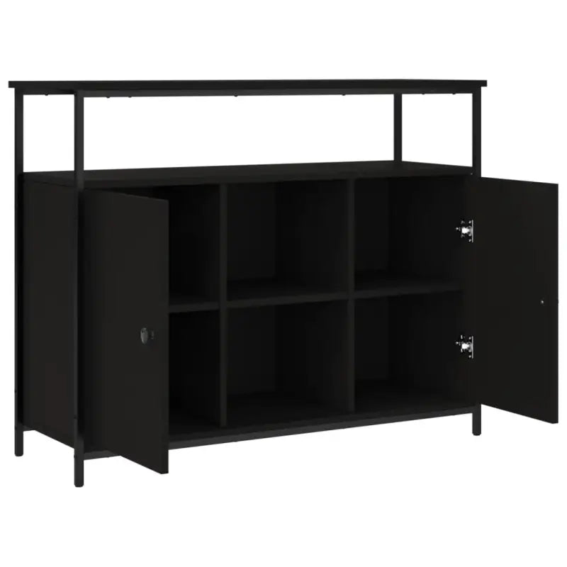 Klassiek dressoir met bewerkt hout en verstelbare poten - Dressoirs & buffetkasten