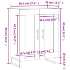 Klassiek dressoir met glas en bewerkt hout voor een tijdloze uitstraling - Dressoirs & buffetkasten