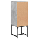 Klassiek dressoir met glazen deur en duurzame bewerkte houtafwerking - Dressoirs & buffetkasten