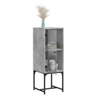 Klassiek dressoir met glazen deur en duurzame bewerkte houtafwerking - Dressoirs & buffetkasten