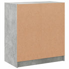Klassiek dressoir met glazen deuren en duurzame bewerkte houtlook - Dressoirs & buffetkasten