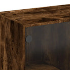Klassiek dressoir met glazen deuren van duurzaam bewerkt hout - Dressoirs & buffetkasten