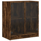 Klassiek dressoir met glazen deuren van duurzaam bewerkt hout - Dressoirs & buffetkasten