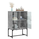 Klassiek dressoir met glazen deuren van duurzaam bewerkte hout - Dressoirs & buffetkasten