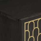 Klassiek dressoir met massief mangohout en houten poten - Dressoirs & buffetkasten