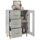 Klassiek dressoir met visuele glazen deur voor elegante opslag - Dressoirs & buffetkasten