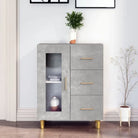 Klassiek dressoir met visuele glazen deur voor elegante opslag - Dressoirs & buffetkasten