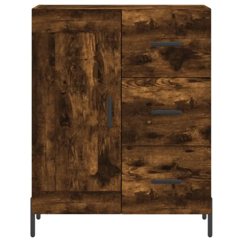 Klassiek Dressoir van Behandeld Bewerkt Hout met Tijdloze Look - Dressoirs & buffetkasten