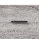 Klassiek dressoir van bewerkt hout in grijs sonoma stijl - Dressoirs & buffetkasten