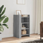 Klassiek dressoir van bewerkt hout met een glad oppervlak - Grijs sonoma / 1 / 45 cm - Dressoirs & buffetkasten