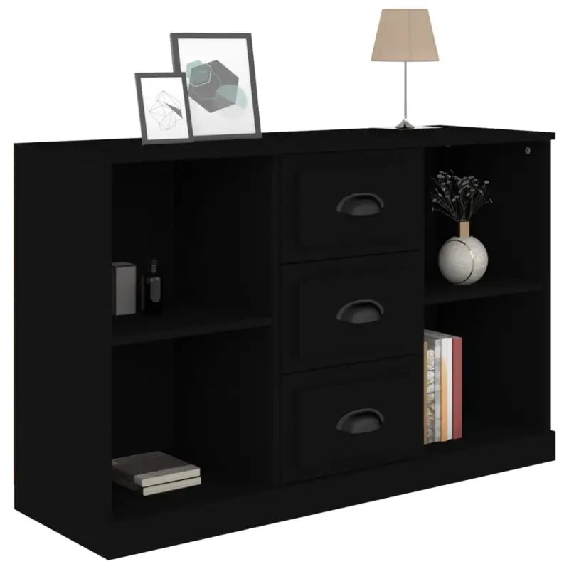 Klassiek dressoir van bewerkt hout met een tijdloze uitstraling - Dressoirs & buffetkasten
