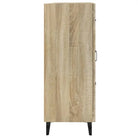 Klassiek dressoir van bewerkt hout met elegante uitstraling - Dressoirs & buffetkasten
