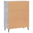 Klassiek Dressoir van bewerkt hout met glazen details - Dressoirs & buffetkasten