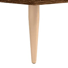 Klassiek dressoir van bewerkt hout met glazen details - Dressoirs & buffetkasten