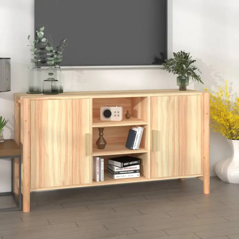 Klassiek dressoir van bewerkt hout met houten poot voor stijl en duurzaamheid - Dressoirs & buffetkasten