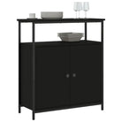 Klassiek dressoir van bewerkt hout met stevig blad en verstelbare poten - Dressoirs & buffetkasten