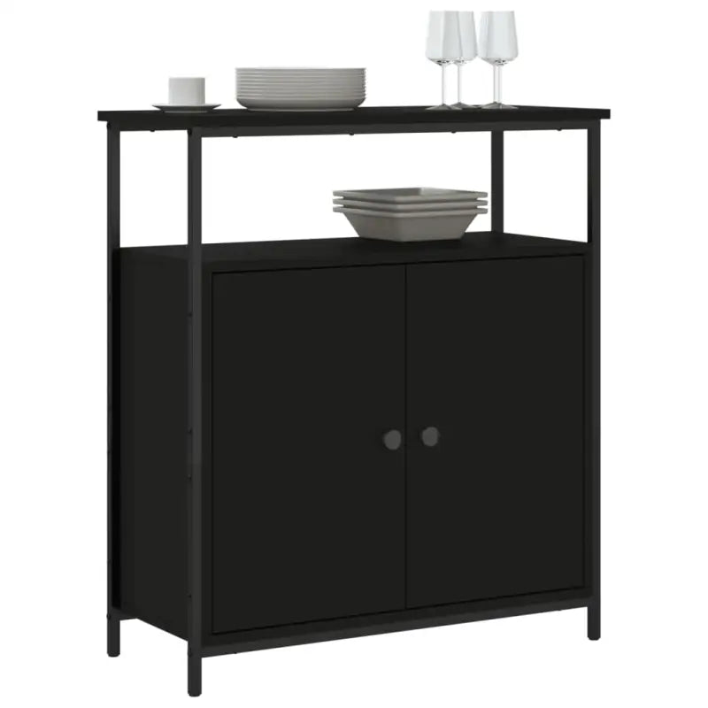 Klassiek dressoir van bewerkt hout met stevig blad en verstelbare poten - Dressoirs & buffetkasten
