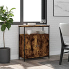 Klassiek dressoir van bewerkt hout met stevig blad en verstelbare poten - Gerookt eiken / 1 - Dressoirs & buffetkasten