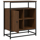 Klassiek dressoir van bewerkt hout met stevig blad en verstelbare poten - Dressoirs & buffetkasten