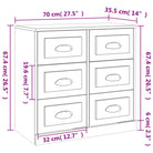 Klassiek dressoir van bewerkt hout met tijdloze uitstraling - Dressoirs & buffetkasten