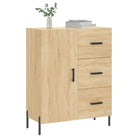 Klassiek dressoir van bewerkt hout met tijdloze uitstraling - Dressoirs & buffetkasten