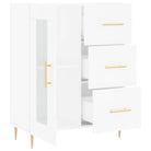 Klassiek Dressoir van Bewerkt Hout met Tijdloze Uitstraling - Dressoirs & buffetkasten