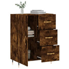 Klassiek dressoir van bewerkt hout met tijdloze uitstraling - Dressoirs & buffetkasten