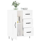 Klassiek dressoir van bewerkt hout met tijdloze uitstraling - Dressoirs & buffetkasten