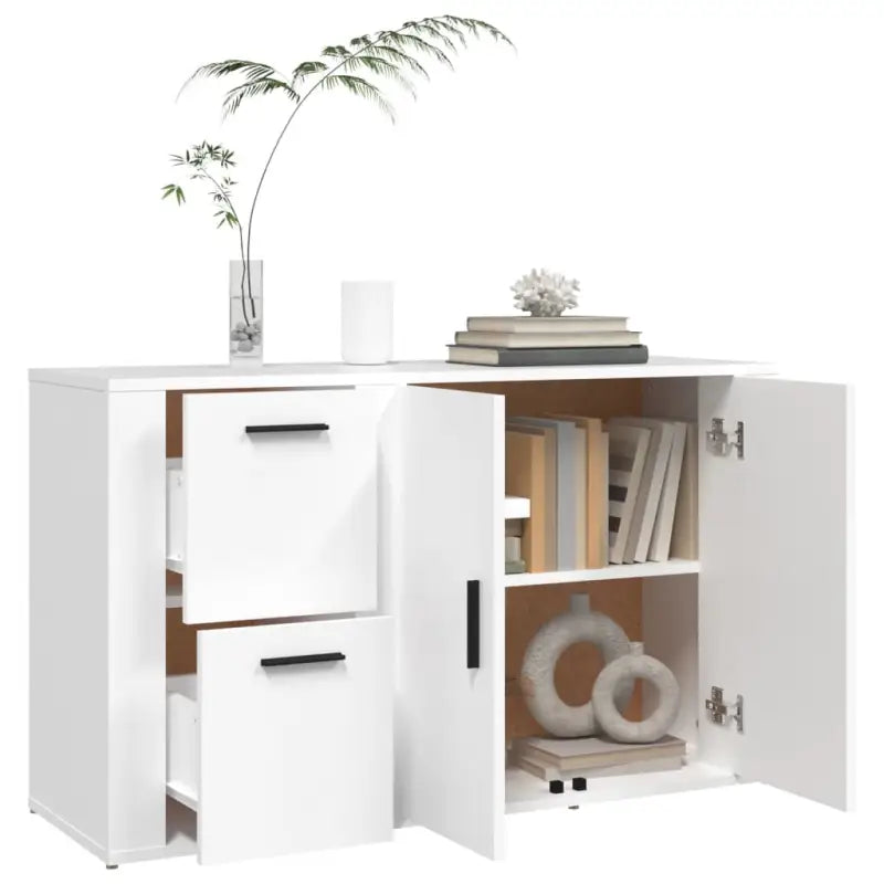 Klassiek dressoir van bewerkt hout met tijdloze uitstraling - Dressoirs & buffetkasten