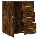 Klassiek dressoir van bewerkt hout met tijdloze uitstraling - Dressoirs & buffetkasten