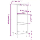 Klassiek dressoir van bewerkt hout met tijdloze uitstraling - Dressoirs & buffetkasten