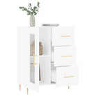Klassiek Dressoir van Bewerkt Hout met Tijdloze Uitstraling - Dressoirs & buffetkasten