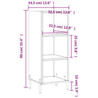 Klassiek dressoir van bewerkt hout met tijdloze uitstraling - Dressoirs & buffetkasten