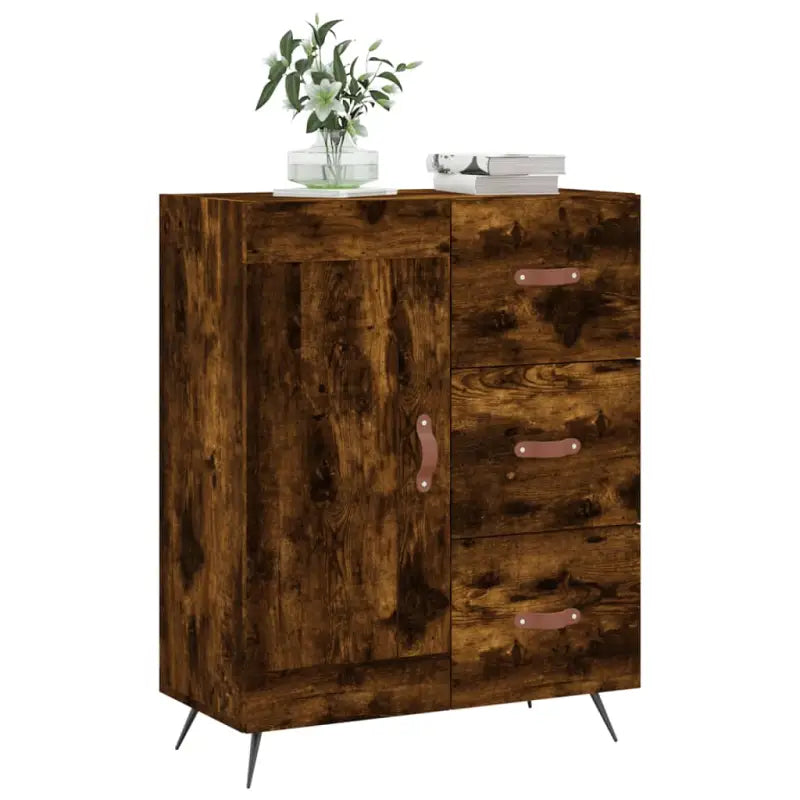 Klassiek dressoir van bewerkt hout met tijdloze uitstraling - Dressoirs & buffetkasten