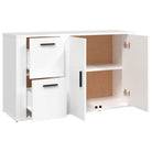Klassiek dressoir van bewerkt hout met tijdloze uitstraling - Dressoirs & buffetkasten