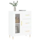 Klassiek Dressoir van Bewerkt Hout met Tijdloze Uitstraling - Dressoirs & buffetkasten