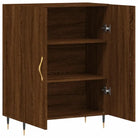 Klassiek dressoir van bewerkt hout met tijdloze uitstraling - Dressoirs & buffetkasten