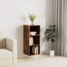 Klassiek dressoir van bewerkt hout met tijdloze uitstraling - Gerookt eiken / 1 - Dressoirs & buffetkasten