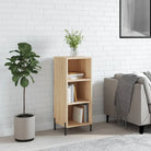 Klassiek dressoir van bewerkt hout met tijdloze uitstraling - Sonoma eiken / 1 - Dressoirs & buffetkasten