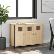 Klassiek dressoir van bewerkt hout met verstelbare poten - Dressoirs & buffetkasten
