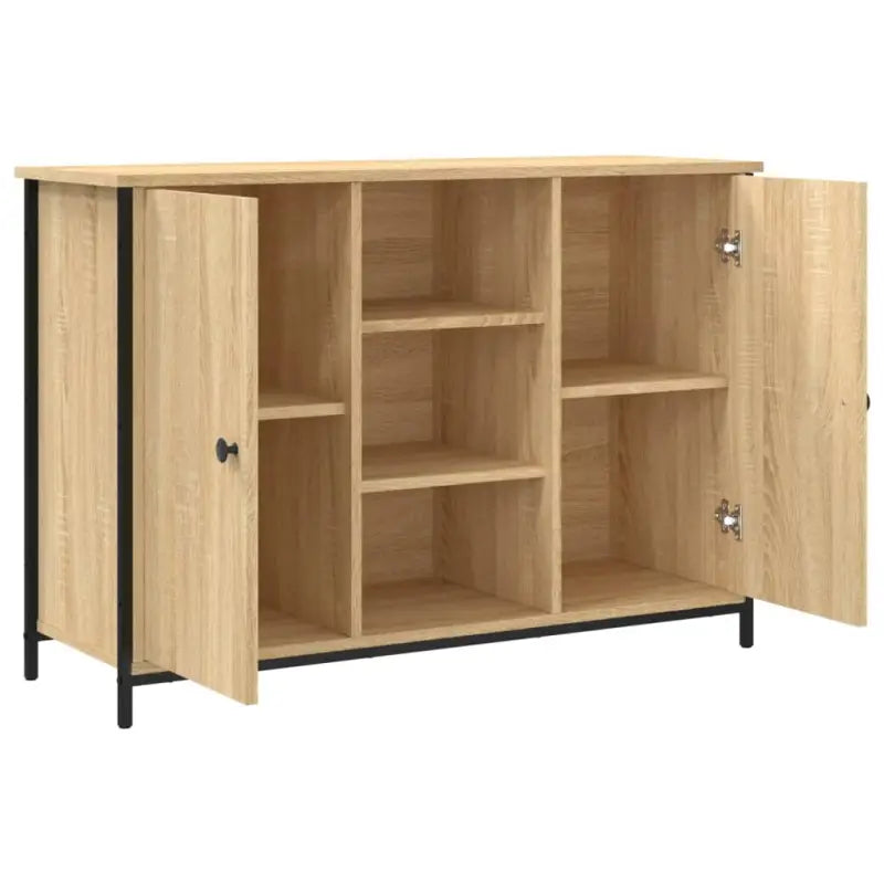 Klassiek dressoir van bewerkt hout met verstelbare poten - Dressoirs & buffetkasten