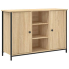 Klassiek dressoir van bewerkt hout met verstelbare poten - Dressoirs & buffetkasten