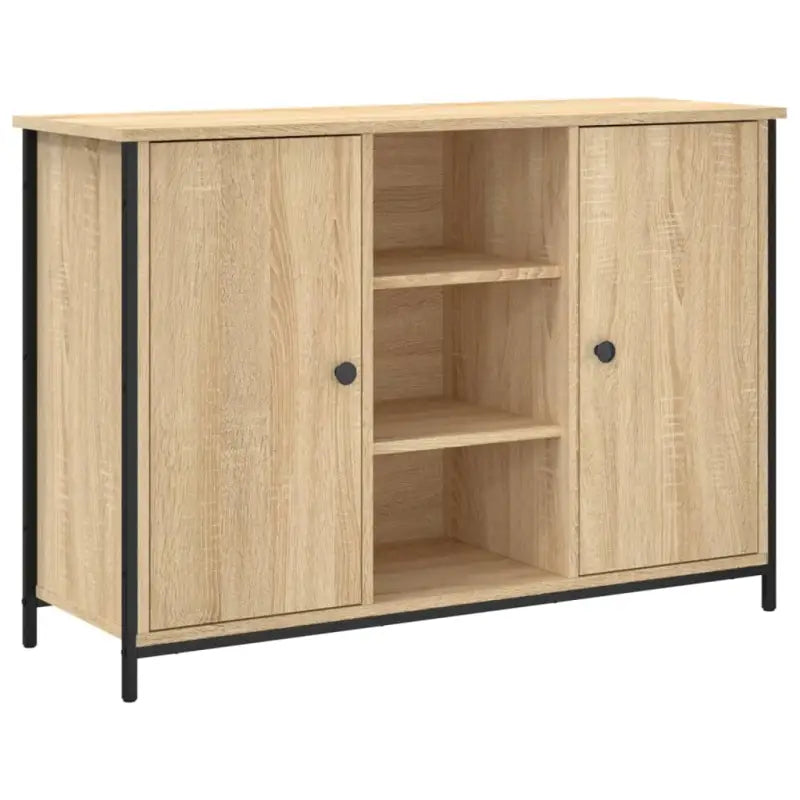 Klassiek dressoir van bewerkt hout met verstelbare poten - Dressoirs & buffetkasten