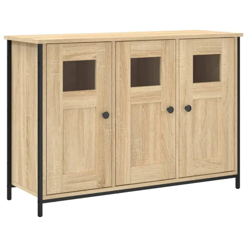 Klassiek dressoir van bewerkt hout met verstelbare poten - Dressoirs & buffetkasten