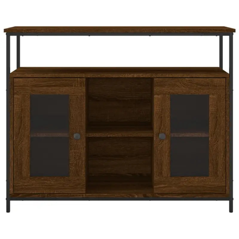 Klassiek dressoir van bewerkt hout met verstelbare poten - Dressoirs & buffetkasten