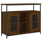 Klassiek dressoir van bewerkt hout met verstelbare poten - Dressoirs & buffetkasten