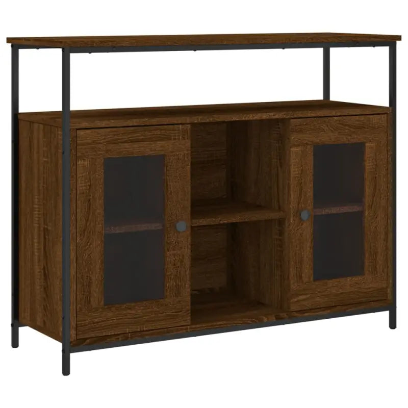 Klassiek dressoir van bewerkt hout met verstelbare poten - Dressoirs & buffetkasten