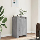 Klassiek dressoir van bewerkt hout voor een stijlvolle inrichting - Grijs sonoma / 1 - Dressoirs & buffetkasten